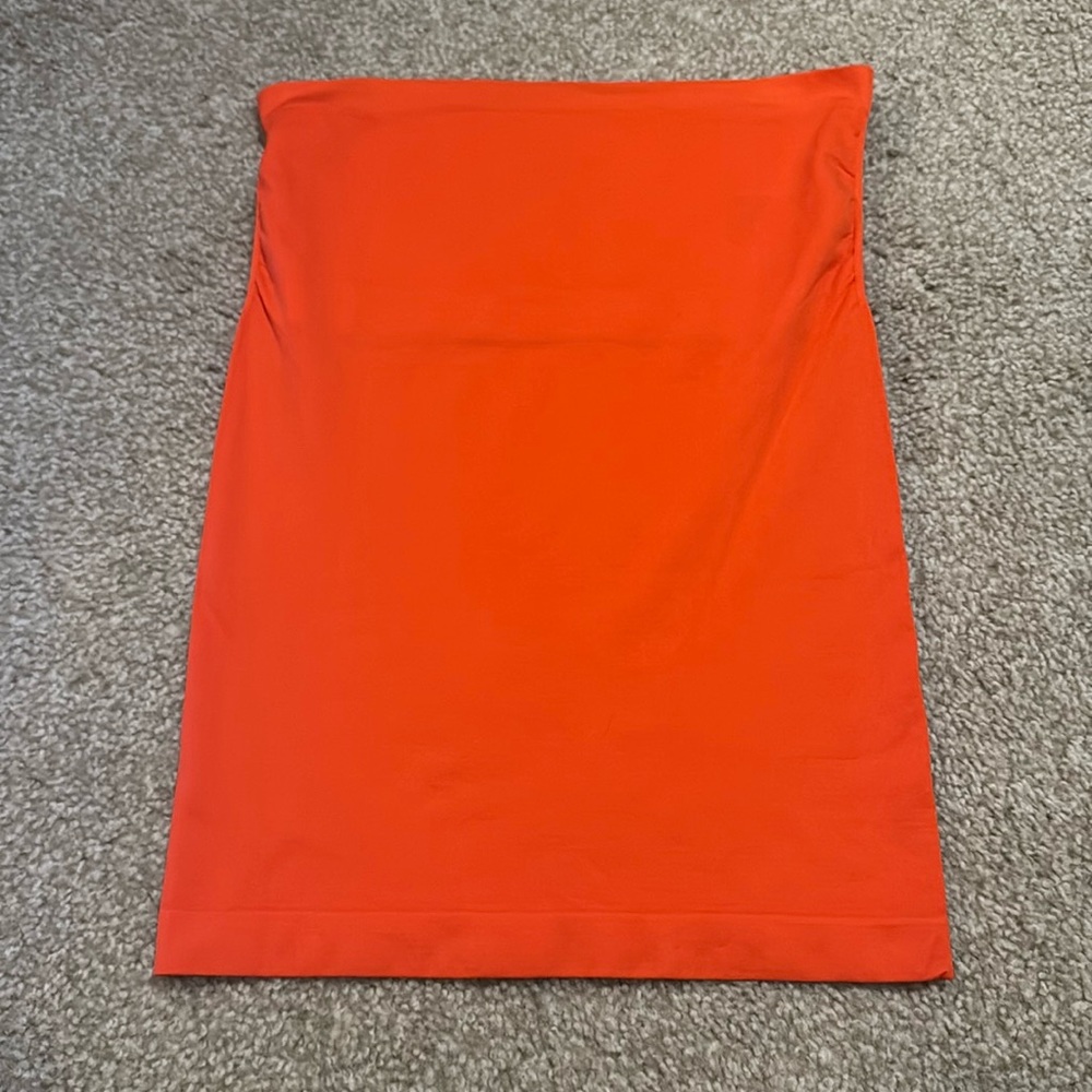 Attention Brand: Bright Orange Tube Top Size Small / Medium
